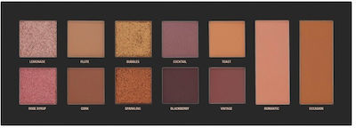 W7 Cosmetics Rose All Day Eye Shadow Palette in Solid Form 14gr