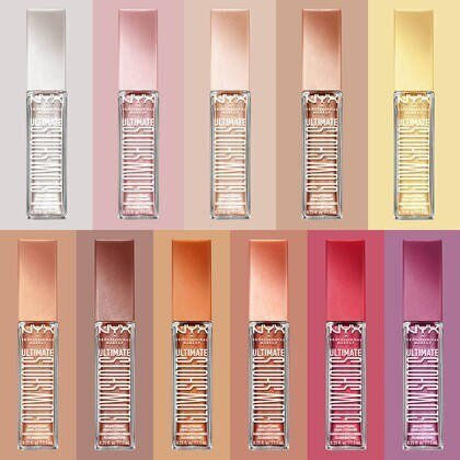 NYX Professional Makeup Ultimate Glow Shots Lidschatten in flüssiger Form 10 Wow Cacao 7.5ml