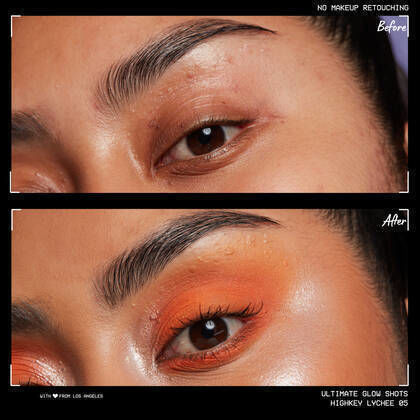 NYX Professional Makeup Ultimate Glow Shots Eye Shadow in Liquid Form 05 Highkey Lychee 7.5ml