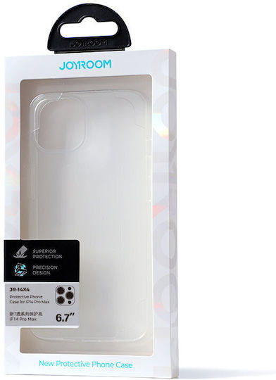 Joyroom 14X Back Cover Σιλικόνης Διάφανο (iPhone 14 Pro Max)
