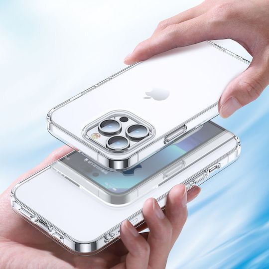 Joyroom 14X Umschlag Rückseite Silikon Transparent (iPhone 14 Pro)