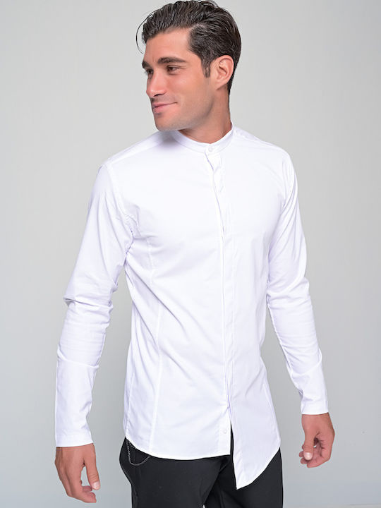 Ben Tailor Men's Shirt Long Sleeve White