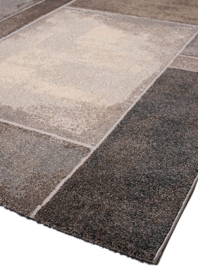 Viokarpet Alva 4697A-75 Rug Rectangular Dark Vison / Beige