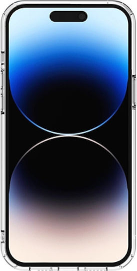 Vivid Back Cover Σιλικόνης Διάφανο (iPhone 14 Pro)