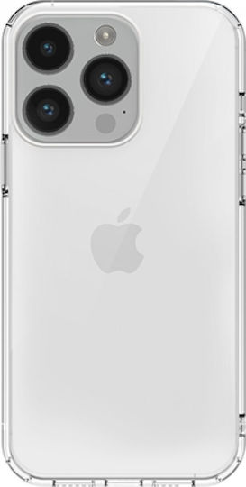 Vivid Back Cover Σιλικόνης Διάφανο (iPhone 14 Pro)