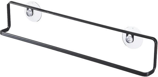 Yamazaki 6797 Single Wall-Mounted Bathroom Rail ​35.5x4cm Black
