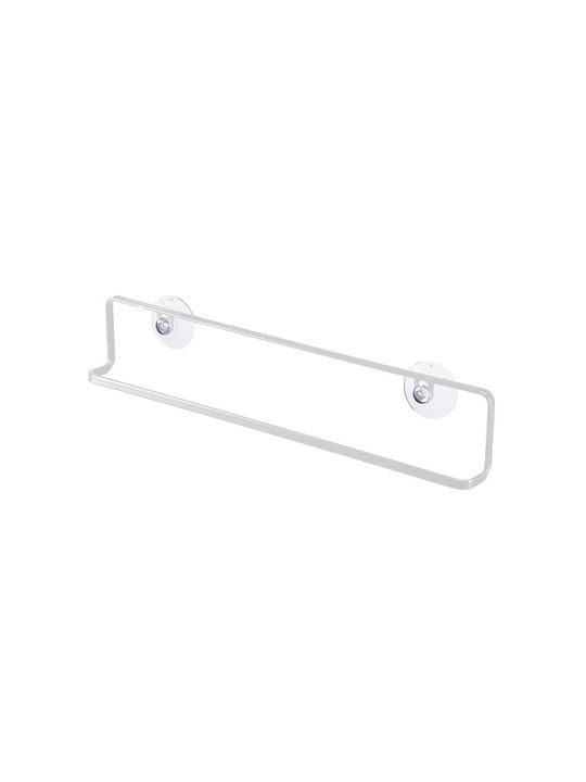 Yamazaki Single Wall-Mounted Bathroom Rail ​35.5x4cm White
