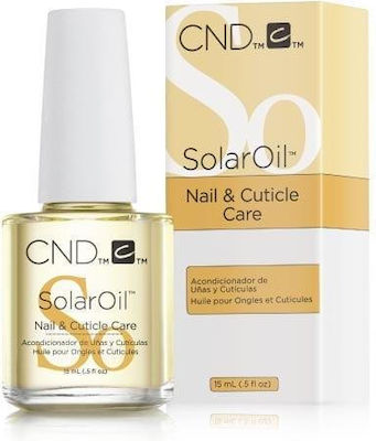 CND Solar Nail Oil with Vitamins for Cuticles with Brush Conditioner 15ml