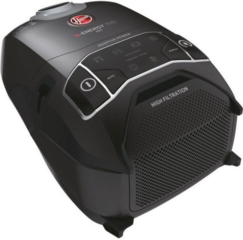 Hoover H-Power 700 HE720PET 011 Ηλεκτρική Σκούπα 850W με Σακούλα 6lt Μαύρη