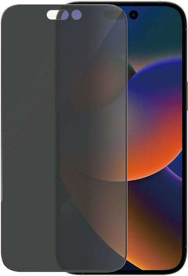 PanzerGlass Ultra-wide Fit Privacy Full Face Tempered Glass (iPhone 14 Pro Max)