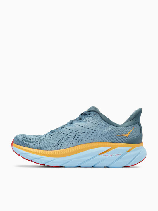Clifton 8 Herren Sportschuhe Laufen Blau