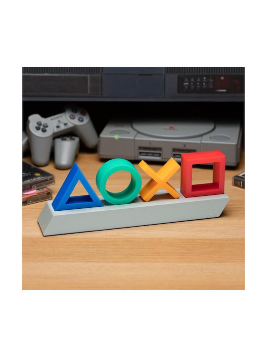 Paladone Lampă decorativă pentru copii Playstation Heritage Icons Multicolor