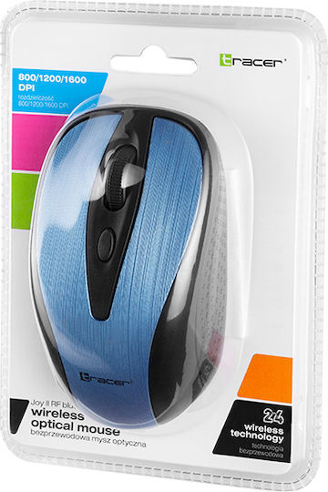 Tracer Joy II RF Ασύρματο Ποντίκι Μπλε