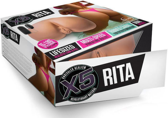 Blush X5 Men Rita Vibrating Masturbator Мастурбатор Задник / Вагина с вибрация 1бр