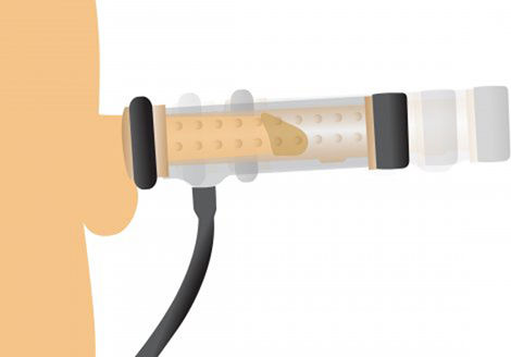 XR The Super Milker Stroker Machine Masturbator με Δόνηση