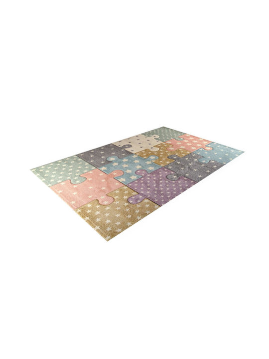 Tzikas Carpets Παιδικό Χαλί Αστέρια Πολύχρωμο 200x290cm Πάχους 13mm Tzikas Carpets Παιδικό Χαλί Αστέρια Πολύχρωμο 200x290cm Πάχους 13mm