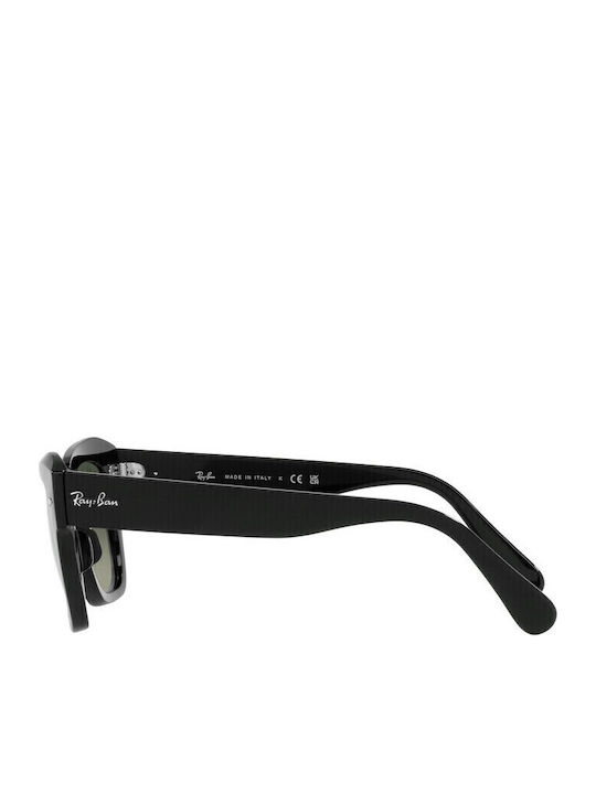 Ray Ban State Street Women's Sunglasses with Black Horn-Rimmed Frame and Black Gradient Lens RB2186 901/71