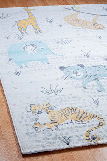 Klonaras 257 Kids Rug Multicolor 160x230cm Thickness 10mm