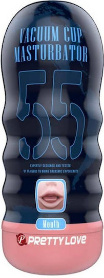 Baile Pretty Love Vacuum Cup Can Mouth Мастурбатор Уста BM-00900T58-2 1бр