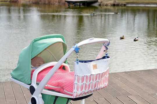 La Millou Blue Stroller Bag Prince