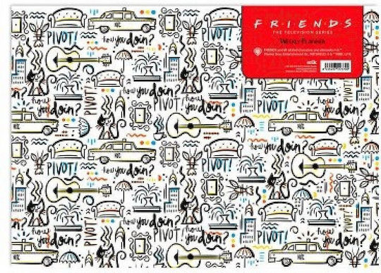 Grupo Erik Weekly Planner Friends 21x29cm
