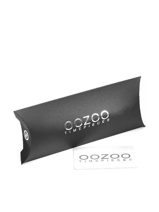 Oozoo Vintage Γυναικείο Ρολόι 32mm Μπαταρίας με Χρυσό Μεταλλικό Μπρασελέ