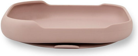 Interbaby Baby Food Plate made of Silicone Pink