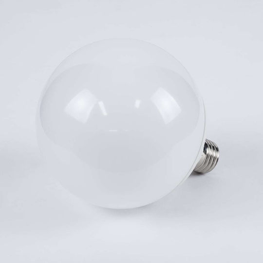 GloboStar Λάμπα LED 20W 160mm για Ντουί E27 και Σχήμα G125 Θερμό Λευκό 1880lm