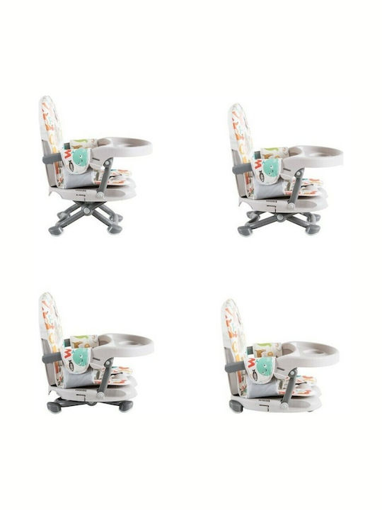 Cangaroo Portable Plastic Booster Seat for Chair Kiwi Dinos