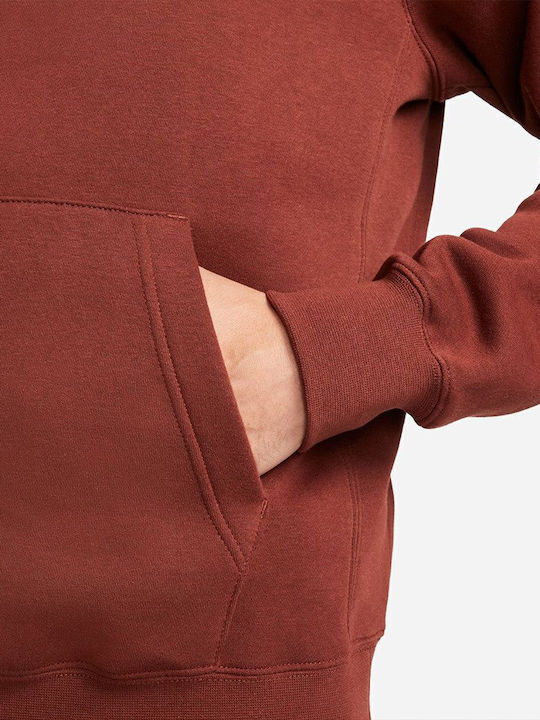 Club Sweatshirt mit Kapuze Oxen Braun