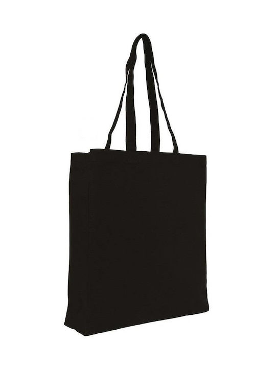 Ubag Keywest Βαμβακερή Τσάντα για Ψώνια σε Μαύρο χρώμα