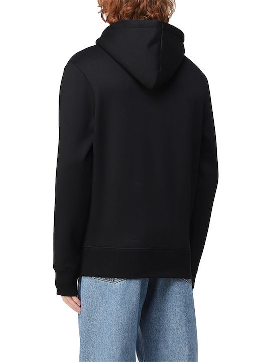 Sweatshirt mit Kapuze Schwarz