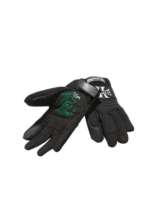 West Coast Choppers Men's Gloves 4 Seasons Black West Coast Choppers Men's Gloves 4 Seasons Black