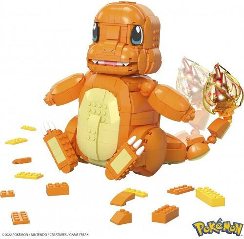 Mega Bloks Pokemon Building Blocks Charmander For Age 10+ 750 Pieces