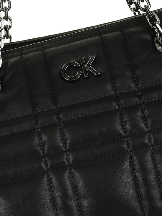 Re-lock Quilt Women's Bag Shoulder Black