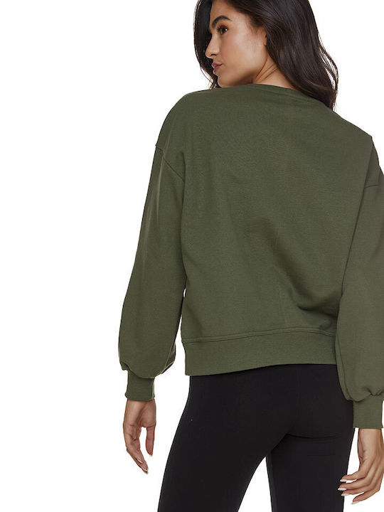 Damen Sweatshirt Khaki