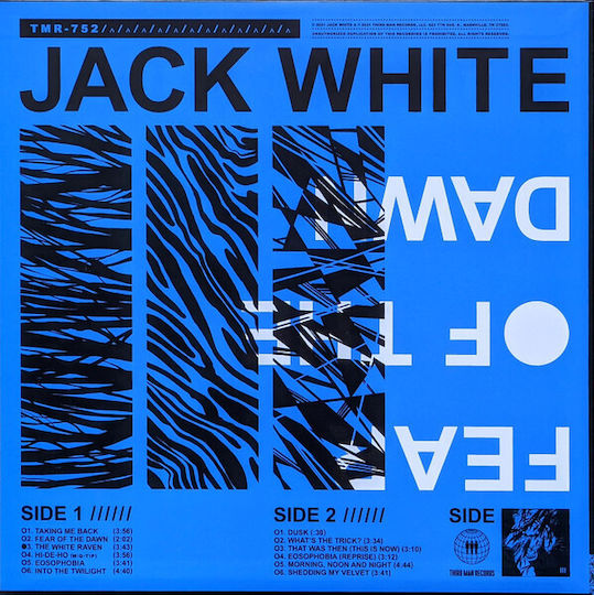 Jack White Fear Of The Dawn LP