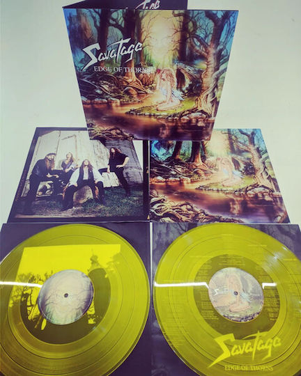 Savatage Edge Of Thorns 2xLP Жълт Винил