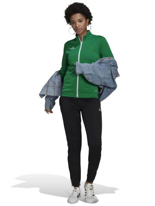 Entrada 22 Women's Sweatshirt Jacket Green