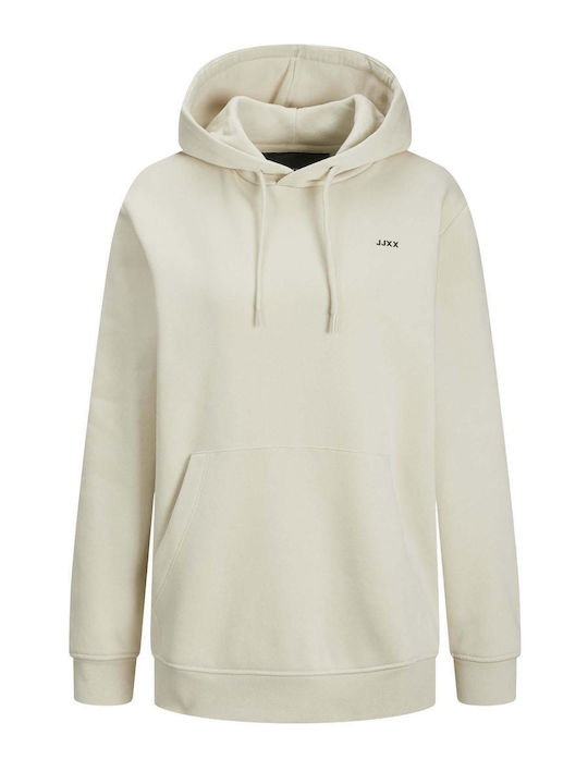 Jack & Jones Women's Hooded Sweatshirt Moonbeam