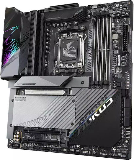Gigabyte X670E Aorus Master rev. 1.0 Wi-Fi Motherboard Extended ATX με AMD AM5 Socket