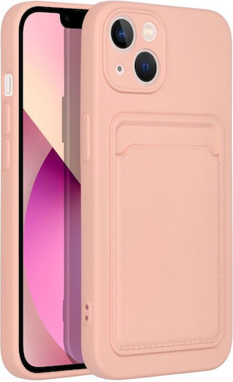 Forcell Card Задна корица Силикон Коралов (iPhone 14 Plus)