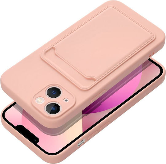 Forcell Card Задна корица Силикон Коралов (iPhone 14 Plus)