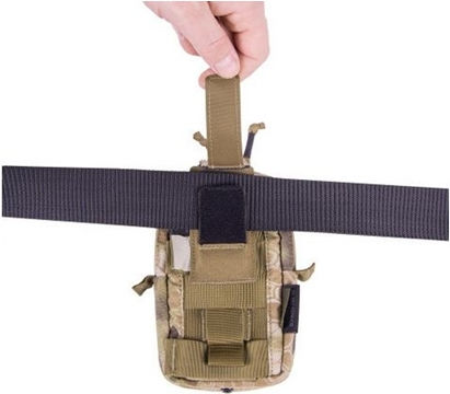 Helikon Tex BMA Belt Molle Adapter 1 Accesoriu de vânătoare Black Adaptor curea negru