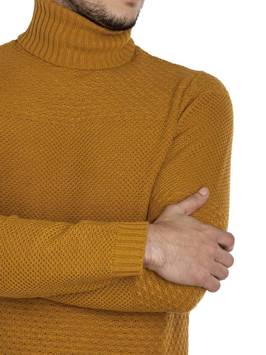 STEFAN 5000 FW20 - MUSTARD - KNITTED TURTLENECK