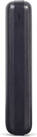 Lamtech LAM112112 Power Bank 20000mAh με 2 Θύρες USB-A Μαύρο