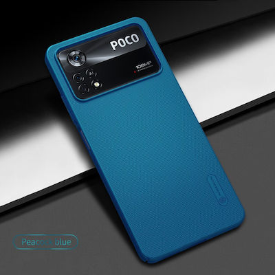 Nillkin Super Frosted Plastic Back Cover Blue (Poco X4 Pro 5G)