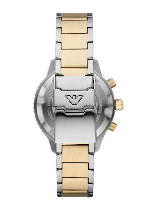 Emporio Armani Men's Watch 42mm Chronograph Battery with Metal Bracelet 19381