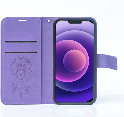 Forcell Mezzo Wallet Δερματίνης Dreamcatcher Purple (Redmi 9C)