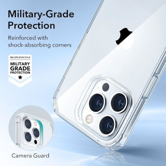 ESR Krystec Back Cover Silicon Transparent (iPhone 14 Pro Max)